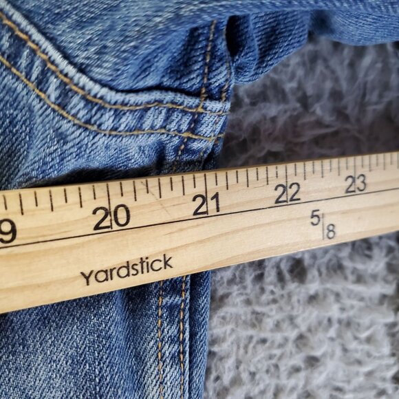 Gap Jacket Women XL Blue Classic Fit Button Front Denim Cropped - Picture 6 of 8